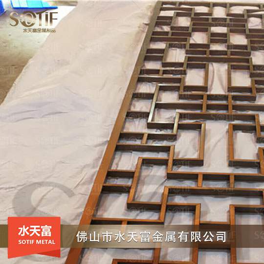 不銹鋼屏風案例25