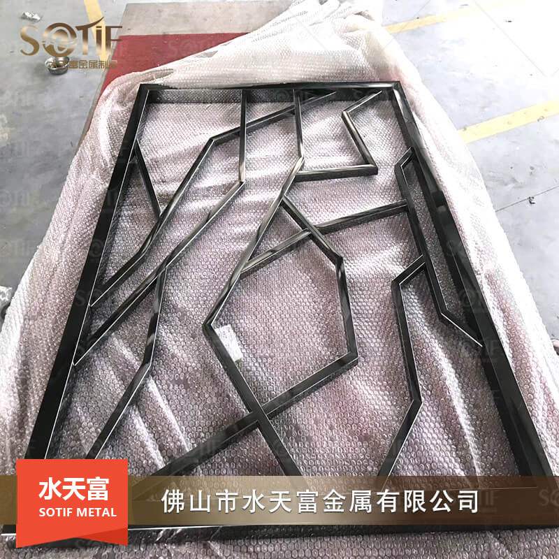 酒店不銹鋼拉絲屏風(fēng)