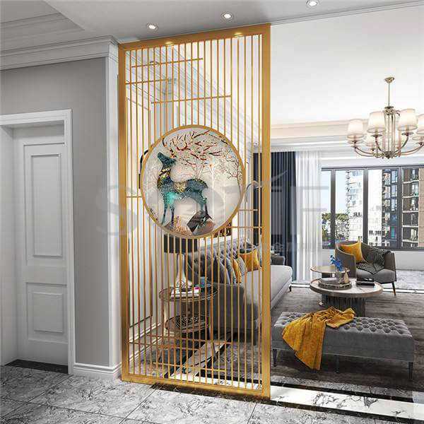 為什么越來越多人喜愛不銹鋼屏風(fēng)