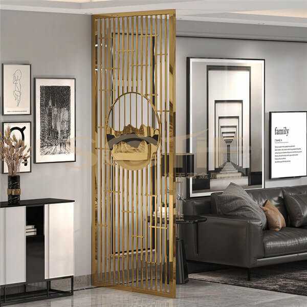 這樣的不銹鋼屏風(fēng)真的不要太美了